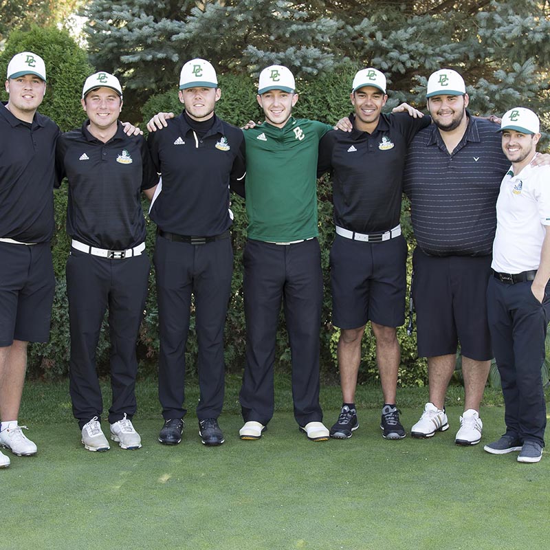 The men’s golf team represented DC at the Canadian University/College Championship in Chilliwack, BC.