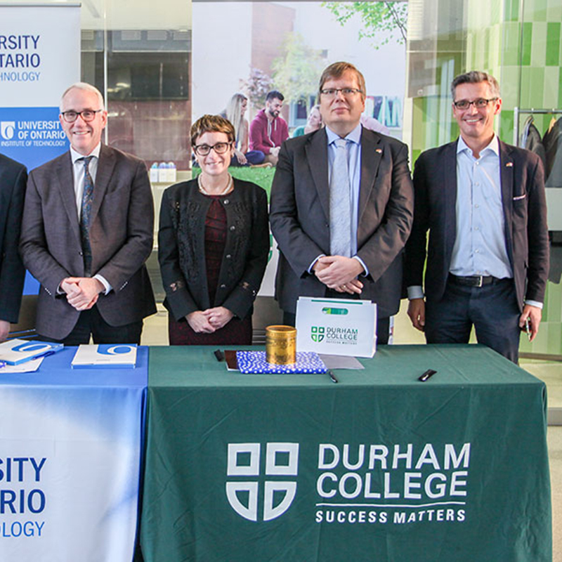 DC signs agreements with two German post-secondary institutions