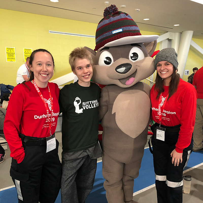 DC Paramedic students volunteer at 2019 Ontario Parasport Games 
                                            