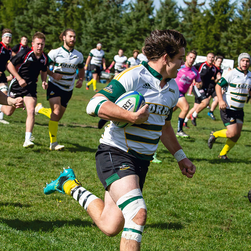 The Men's Rugby team won the Ontario College Athletic Association’s (OCAA) Gold Medal.