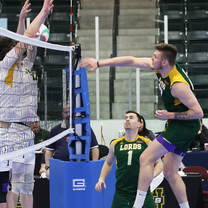 The Men’s Volleyball team won the OCAA Silver Medal.