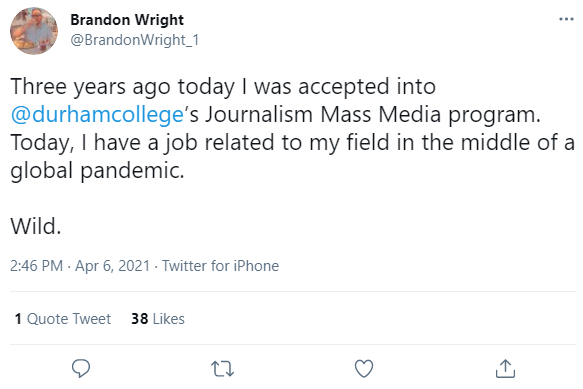 Brandon Wright Tweet