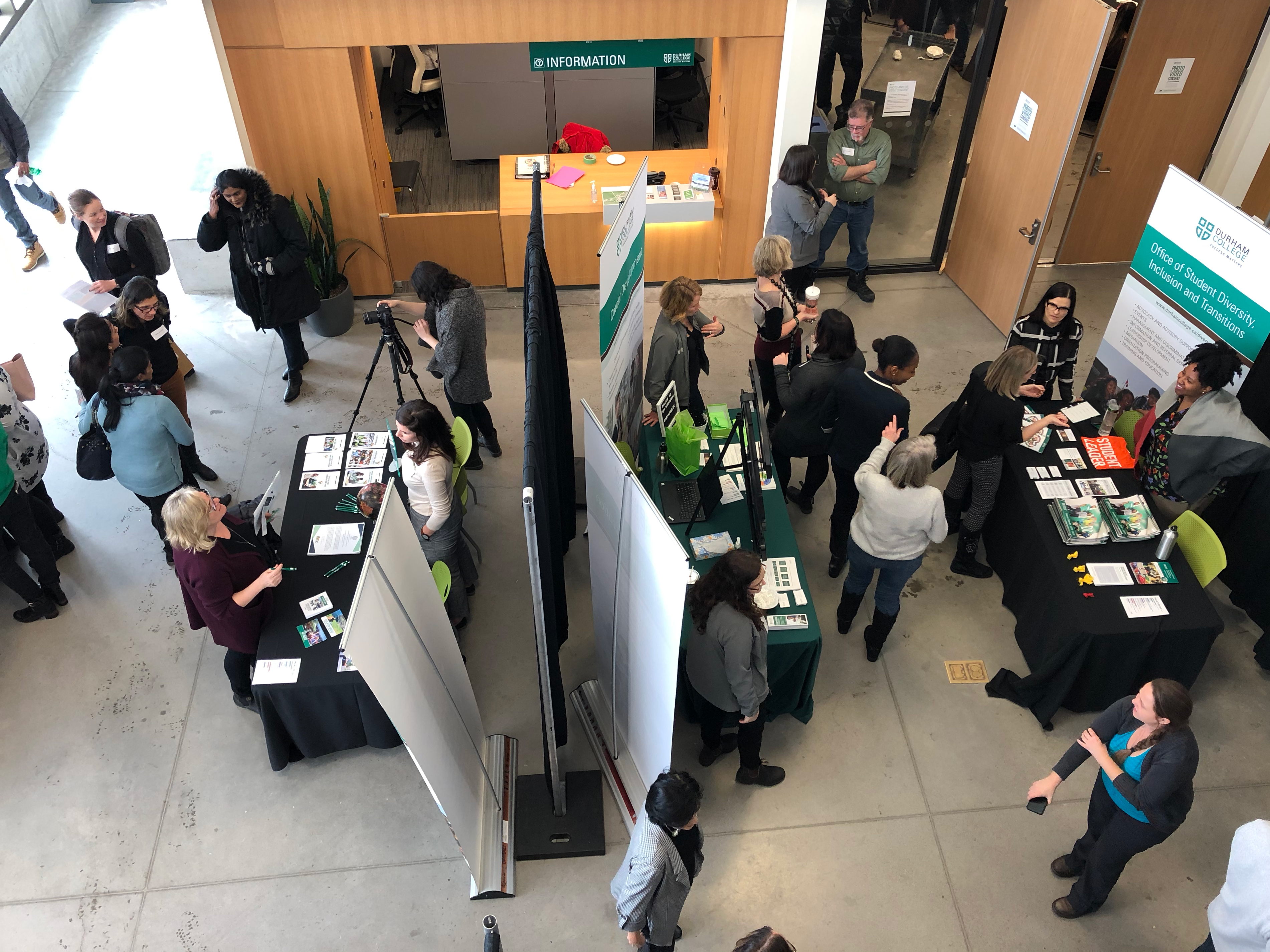 CAFE PD Lunch & Learning Marketplace Image from Above