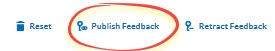 publish feedback icon