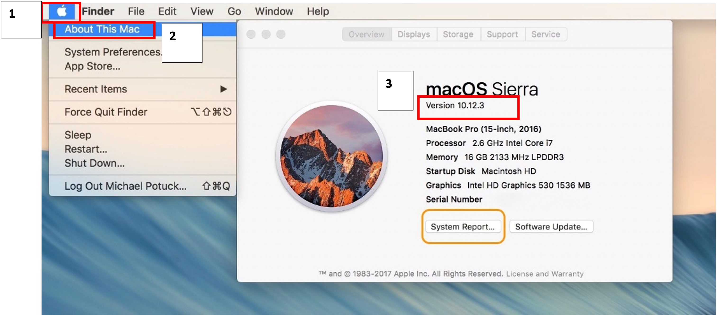 Mac Identify your operating system