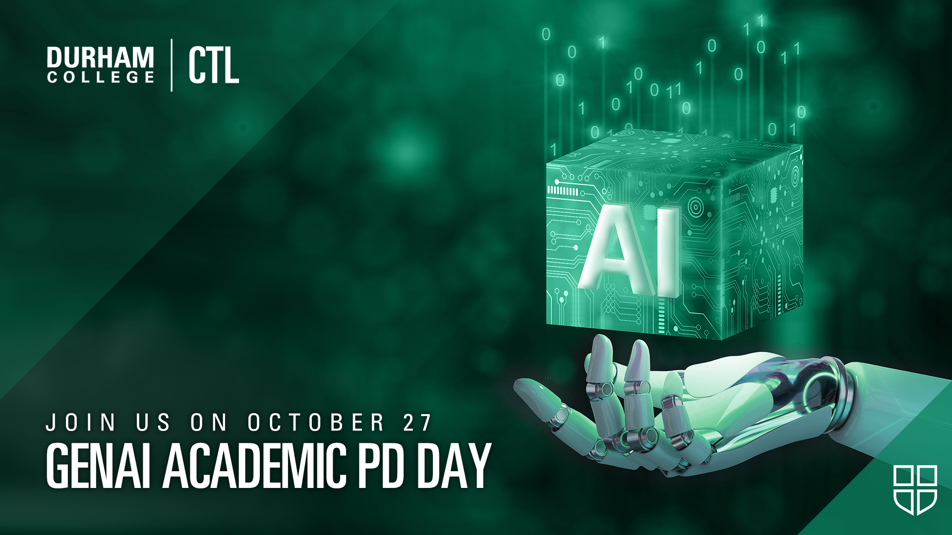 GenAI Academic PD Day. October 27, 2023