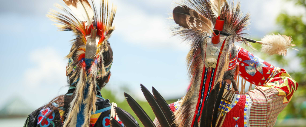 Indigenous people at the Indigenous Heritage Celebration