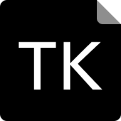 TK Notice symbol of T and K.