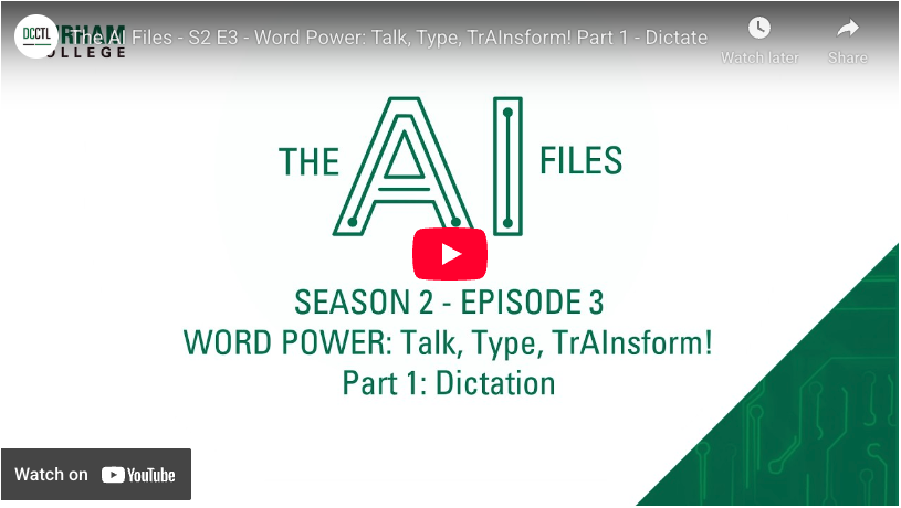 The AI Files Season 2, Episode 3. Teams Tips: Tr-AI-nsform Communications
