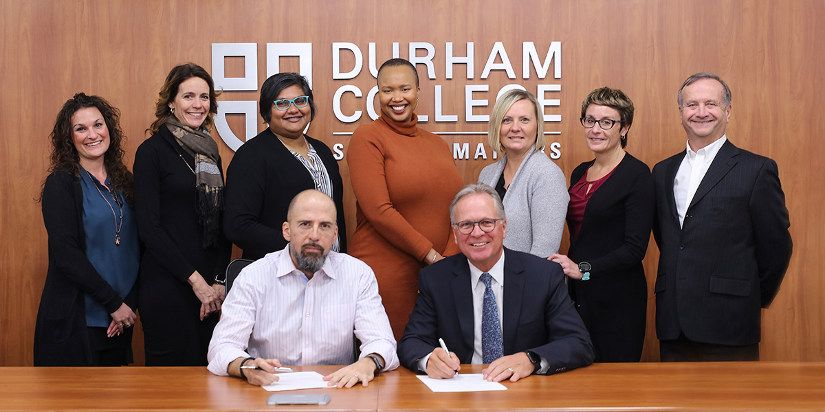 DC and DDSB sign MOU to increase transition and access programming for high school students