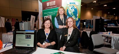 Ladies at the OCE discovery conference in Toronto, Ontario