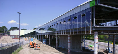 Student Services building construction