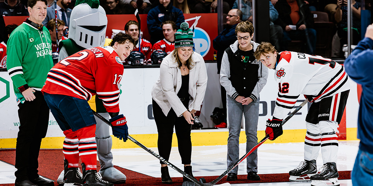 Celebrating a decade of memories at the 10th annual DC Alumni Hockey Game