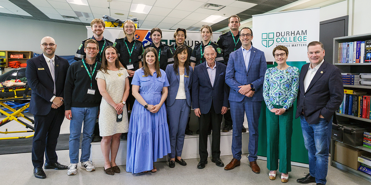 Durham College hosts provincial leaders to highlight healthcare programs