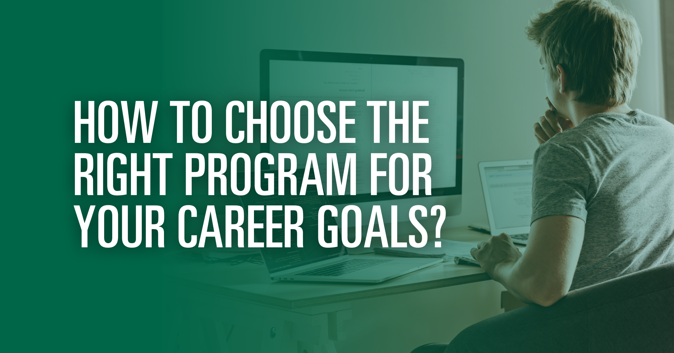 How to Choose the Right Part-Time Program for Your Career Goals?