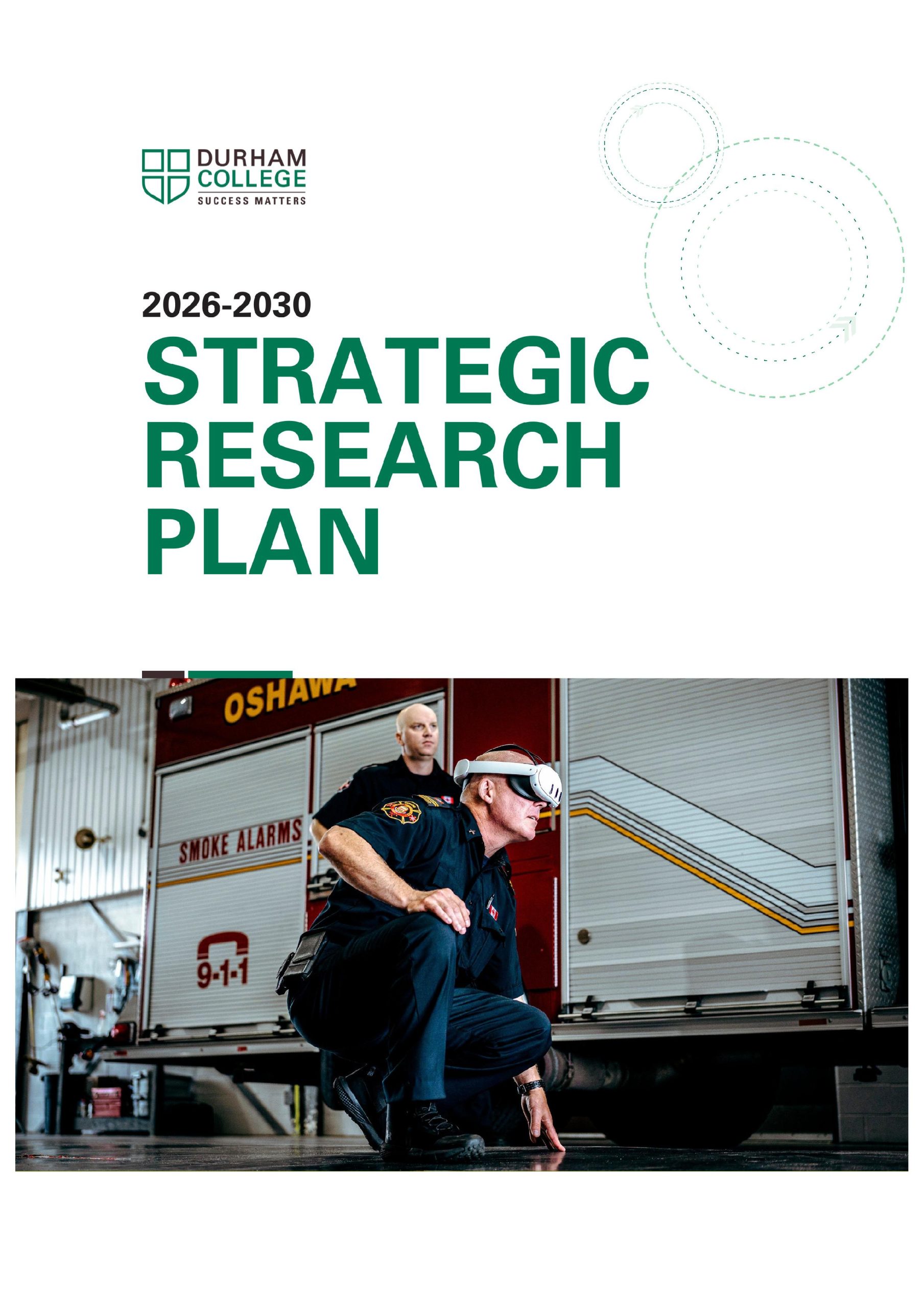 Cover photo of ORSIE strategic research plan