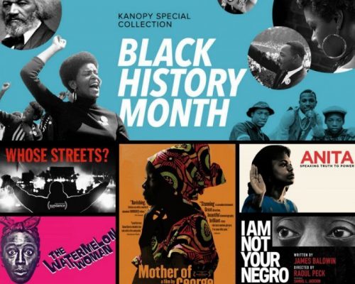 Black History Month feature films on Kanopy