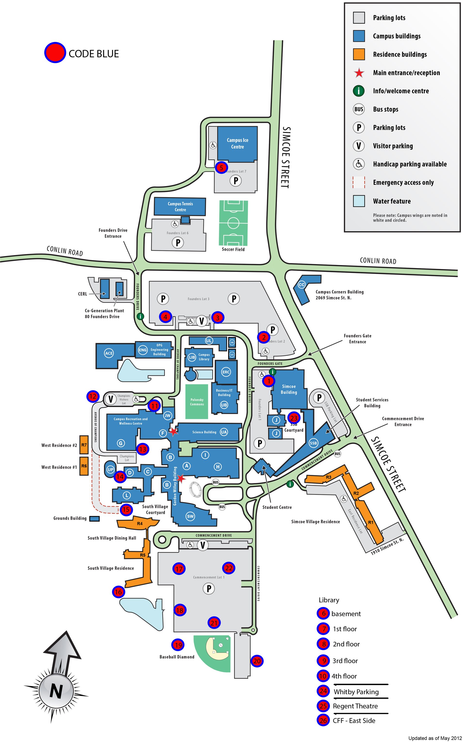 Durham Tech Campus Map