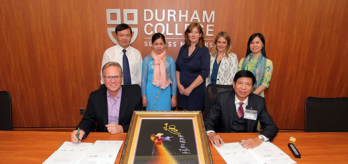 Durham College partners with Hau Giang Community College