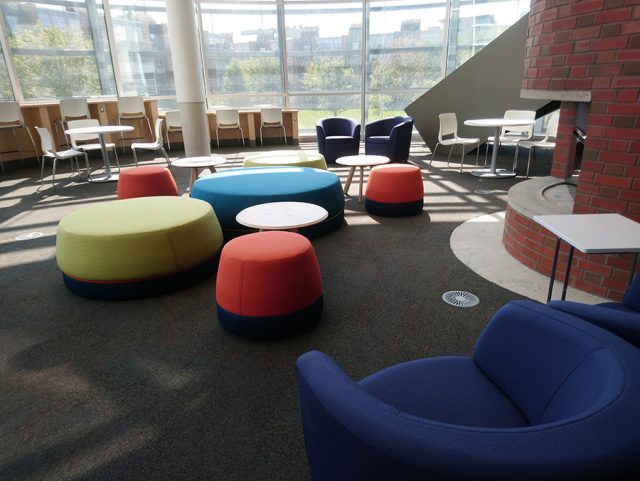 Fireside Reading Room, Oshawa Campus Library