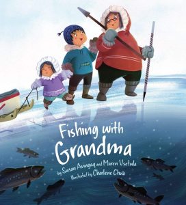 Fishing with Grandma, by Susa Avingaq
