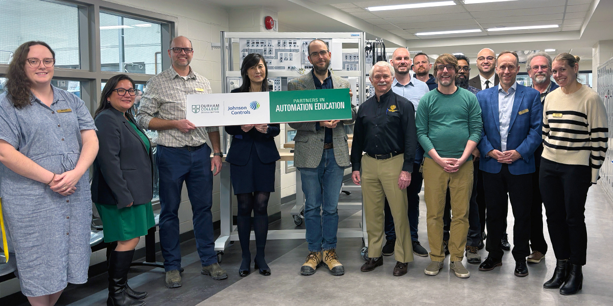 Durham College, Johnson Controls celebrate three years of driving engineering innovation