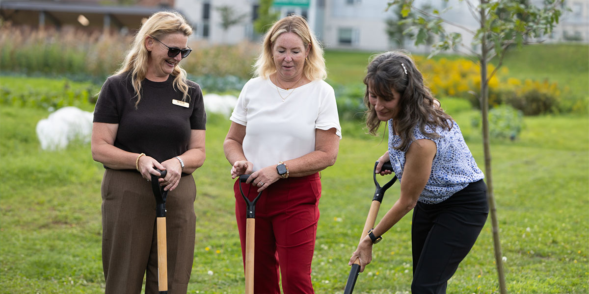 Durham College partners on Memory Forest project at Whitby Campus