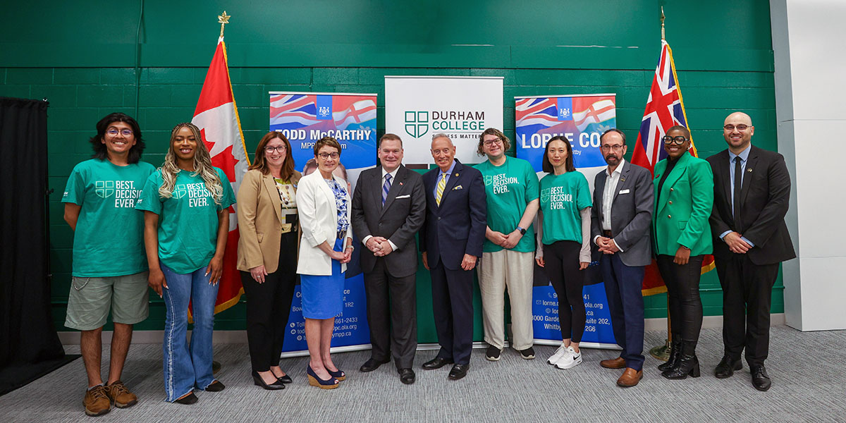 Ontario government announces four-year investment of $151.5M for Durham College
