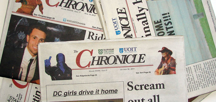 Chronicle student newspaper