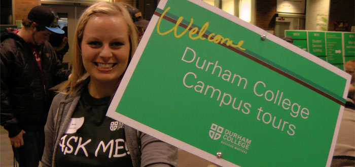 Open House at Durham College.