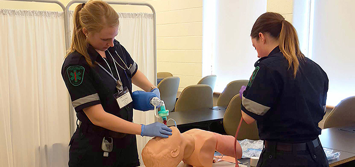 Durham College paramedic students showcase life-saving skills at national competition