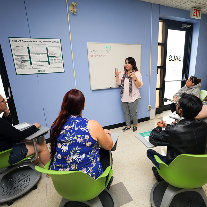 DC students utilize the SALS services at DC.