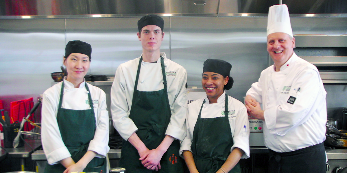 Image for DC culinary students compete in Student Chef Challenge 2020.