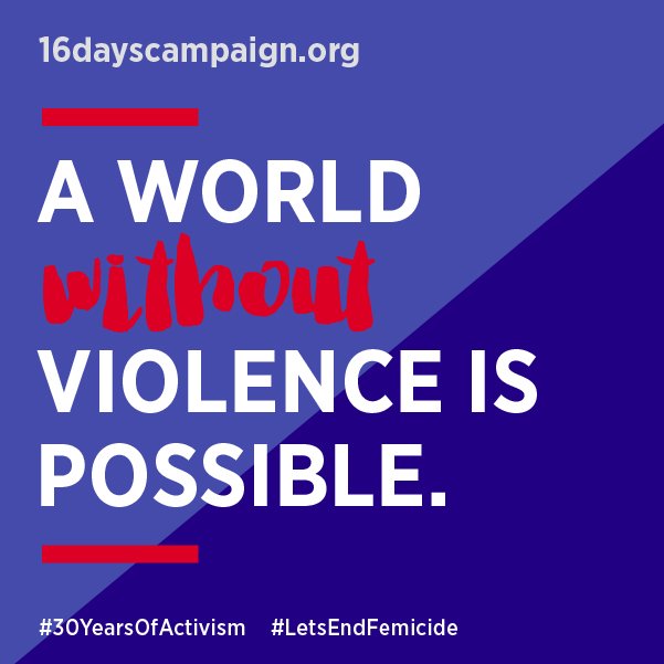 a world without violence is possible