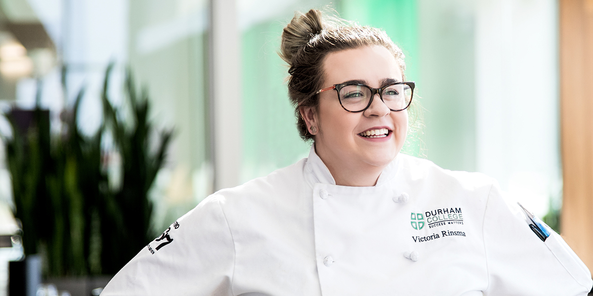 Culinary Management student Victoria Rinsma