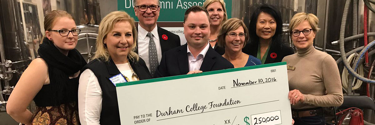 Alumni Association donate $250,000 to Durham College