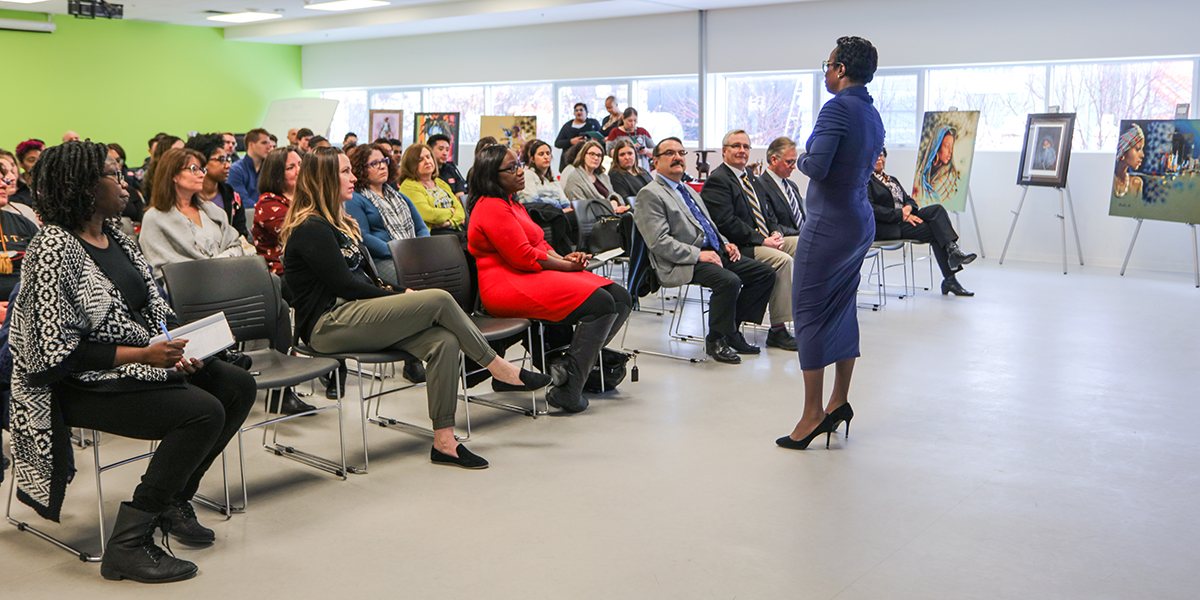 On February 21, Durham College (DC) student and employees were joined by community leaders to honour the legacy of Black Canadians past and present, during the college’s Black History Month celebration.