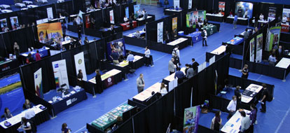 Students at Career and Education Fair