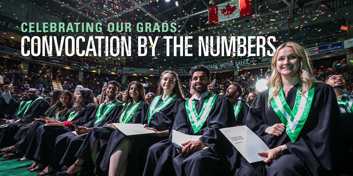 Celebrating our grads: Convocation by the numbers