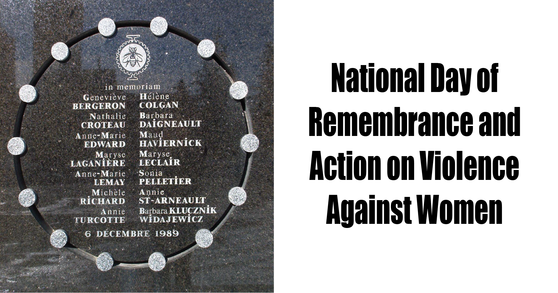 Day of Remembrance and Action on Violence Against Women