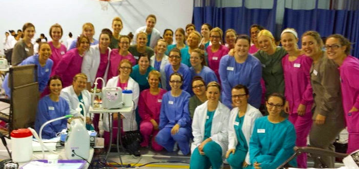 DC dental students give those in need a reason to smile Durham College