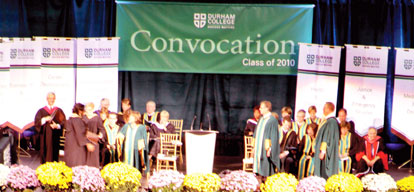 DC 2010 convocation ceremony