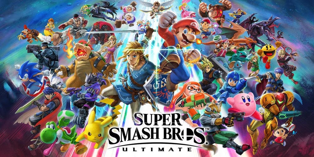 Super Smash Bros poster