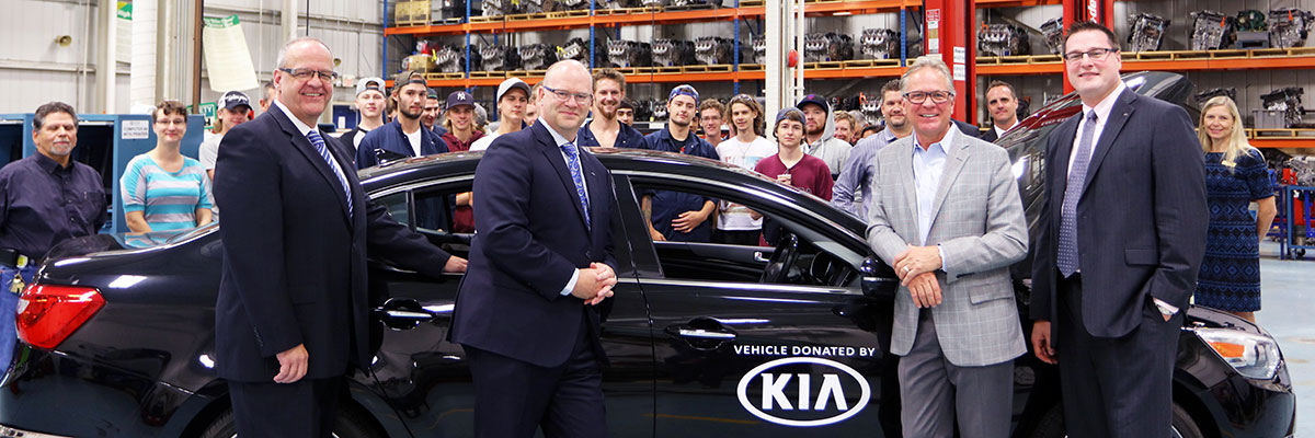 Kia Canada Inc. donation to DC.