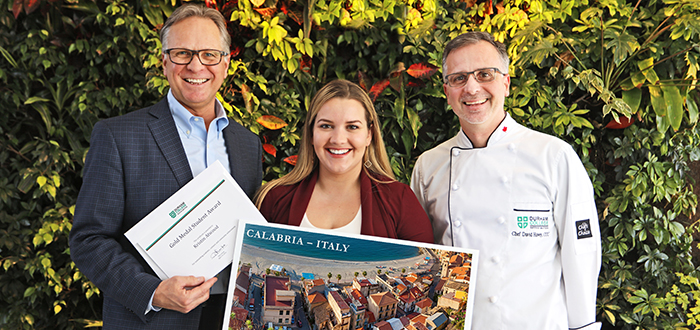 Durham College culinary student, Kristin Atwood awarded Gold Medal Award