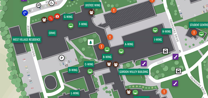 Durham College Launches Interactive Campus Map Durham College   Map Newnotable1 1 