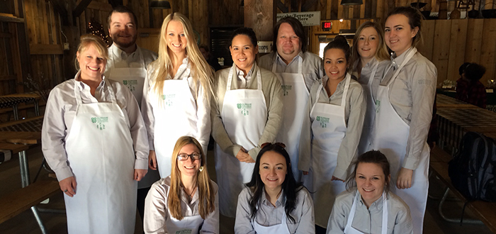 DC culinary and hospitality students give back to community at maple syrup festival