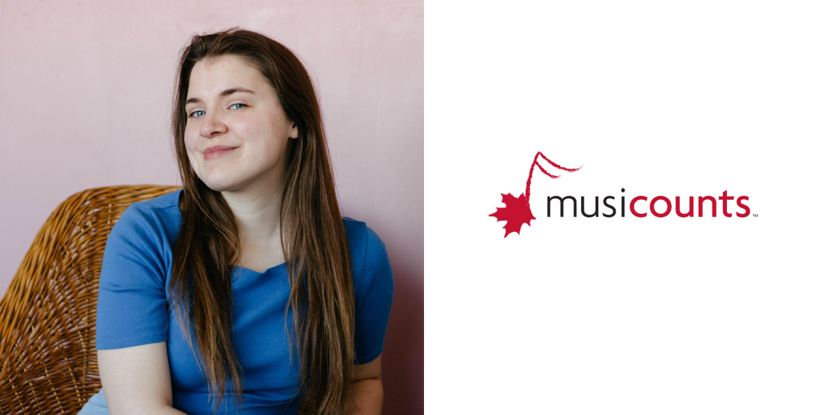 Q&A with 2021 MusiCounts Accelerate Scholarship recipient and MBM grad, Andrea Buchkovich