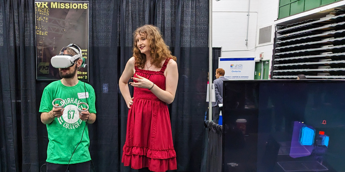 Returning to school to pursue her passion: How Zoe Straw is turning her love for video games into a career in Virtual Reality development