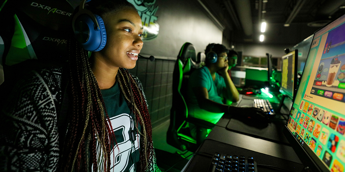 Get in on the action at the Esports Gaming Arena